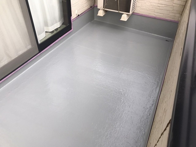 FRP防水工事完了